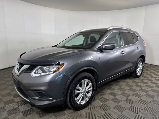2016 Gun Metallic Nissan Rogue SV AWD SUV