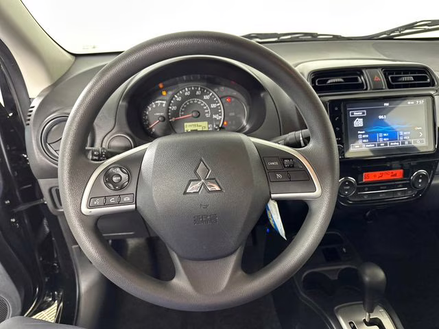 2024 Jet Black Metallic Mitsubishi Mirage G4 ES FWD Sedan