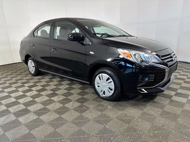 2024 Jet Black Metallic Mitsubishi Mirage G4 ES FWD Sedan