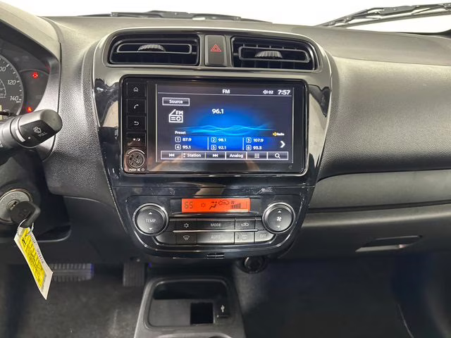 2024 Jet Black Metallic Mitsubishi Mirage G4 ES FWD Sedan