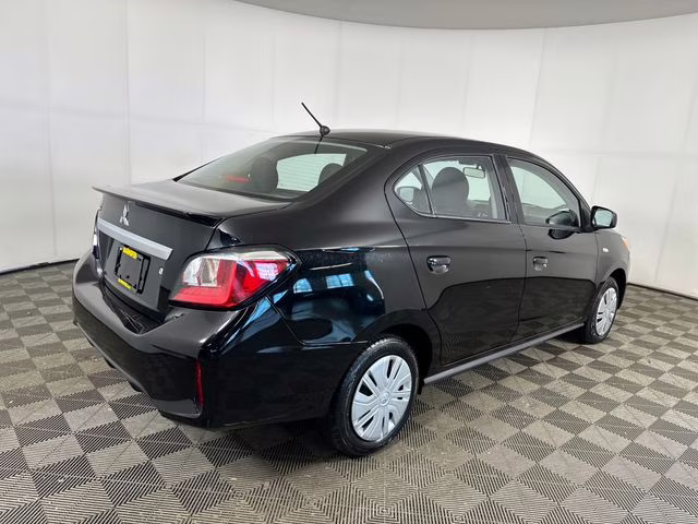 2024 Jet Black Metallic Mitsubishi Mirage G4 ES FWD Sedan