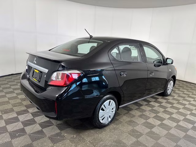 2024 Jet Black Metallic Mitsubishi Mirage G4 ES FWD Sedan