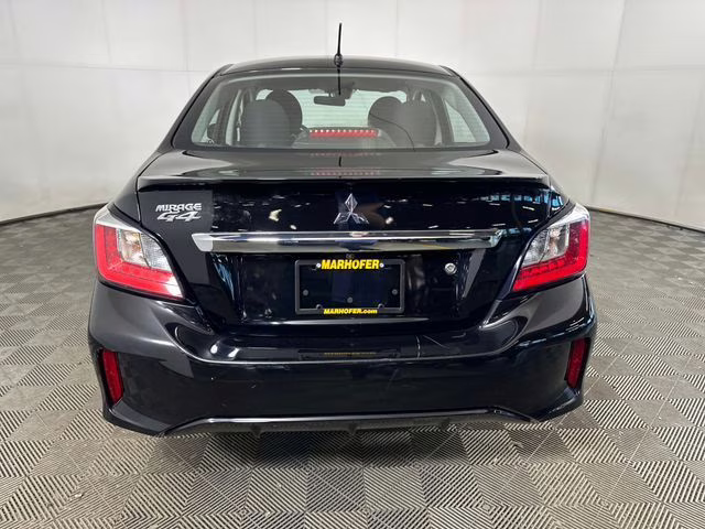 2024 Jet Black Metallic Mitsubishi Mirage G4 ES FWD Sedan
