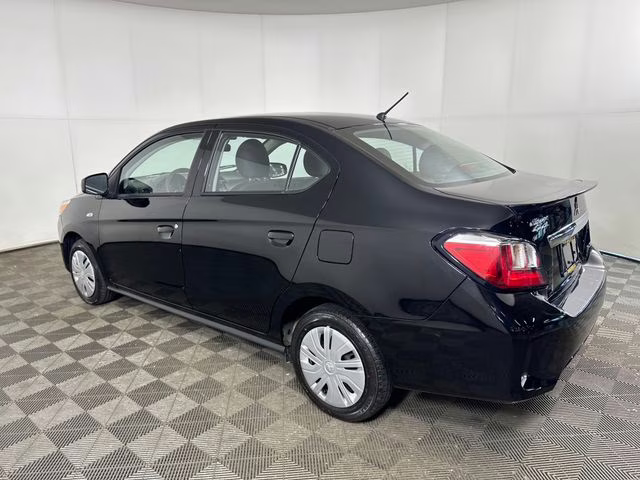 2024 Jet Black Metallic Mitsubishi Mirage G4 ES FWD Sedan