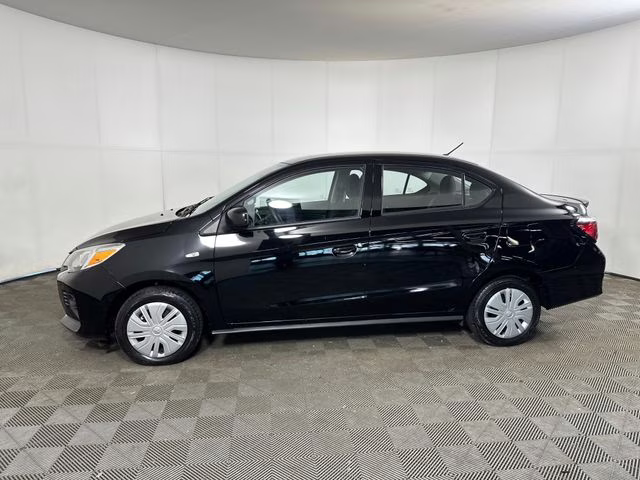 2024 Jet Black Metallic Mitsubishi Mirage G4 ES FWD Sedan