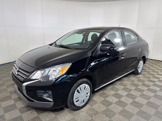 2024 Jet Black Metallic Mitsubishi Mirage G4 ES FWD Sedan