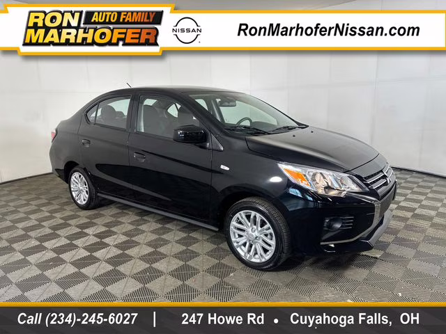 2024 Jet Black Metallic Mitsubishi Mirage G4 LE FWD Sedan