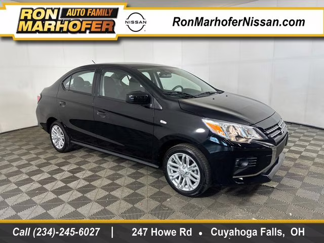 2024 Jet Black Metallic Mitsubishi Mirage G4 LE FWD Sedan