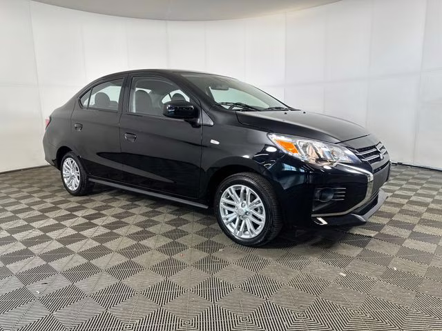 2024 Jet Black Metallic Mitsubishi Mirage G4 LE FWD Sedan