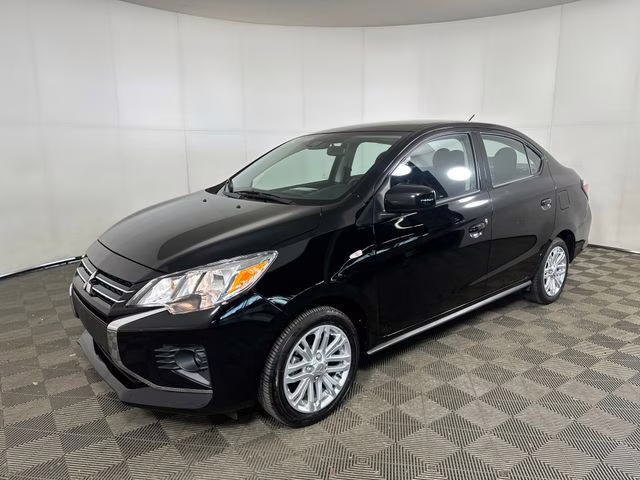 2024 Jet Black Metallic Mitsubishi Mirage G4 LE FWD Sedan