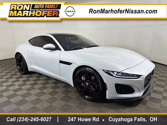 2021 Yulong White Metallic Jaguar F-TYPE P300 RWD Coupe