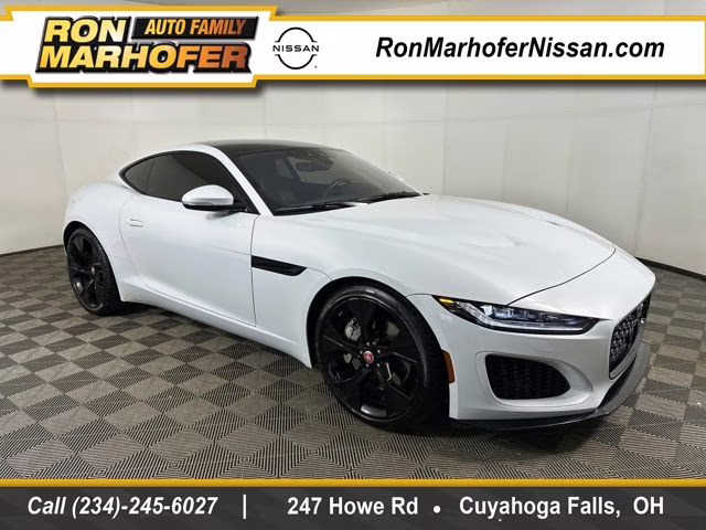 2021 Yulong White Metallic Jaguar F-TYPE P300 RWD Coupe