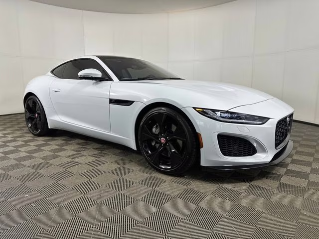 2021 Yulong White Metallic Jaguar F-TYPE P300 RWD Coupe