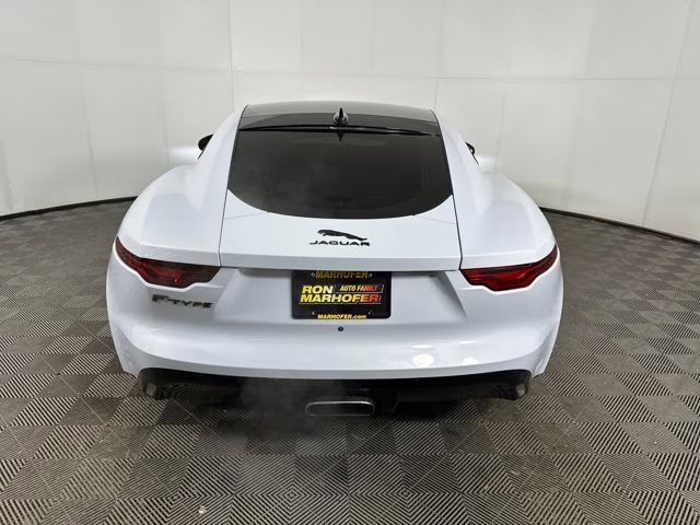2021 Yulong White Metallic Jaguar F-TYPE P300 RWD Coupe