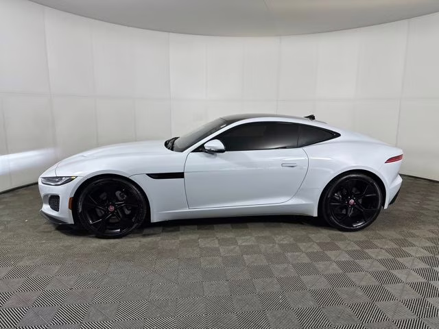 2021 Yulong White Metallic Jaguar F-TYPE P300 RWD Coupe