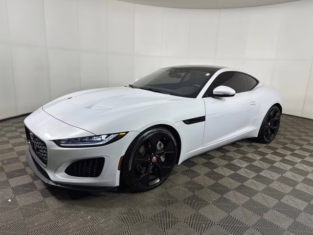 2021 Yulong White Metallic Jaguar F-TYPE P300 RWD Coupe