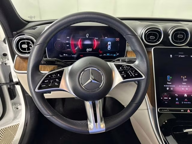 2022 Polar White Mercedes-Benz C-Class C 300 RWD Sedan