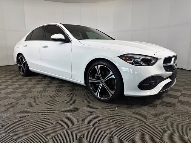2022 Polar White Mercedes-Benz C-Class C 300 RWD Sedan