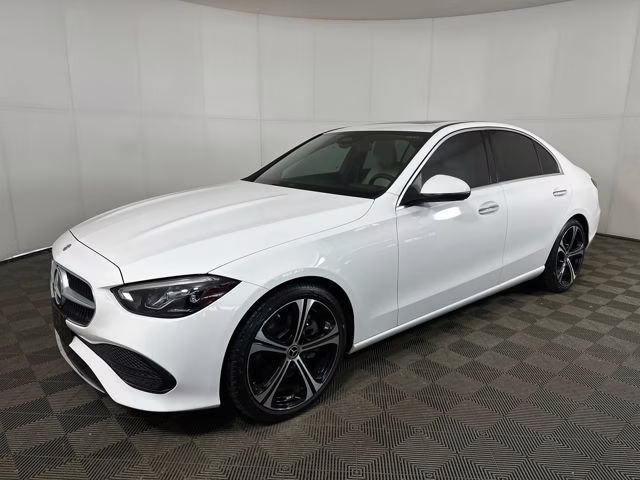 2022 Polar White Mercedes-Benz C-Class C 300 RWD Sedan