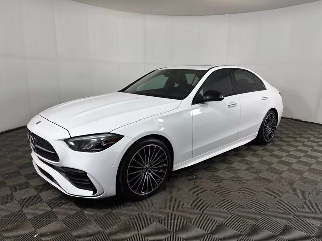 2023 Polar White Mercedes-Benz C-Class C 300 RWD Sedan