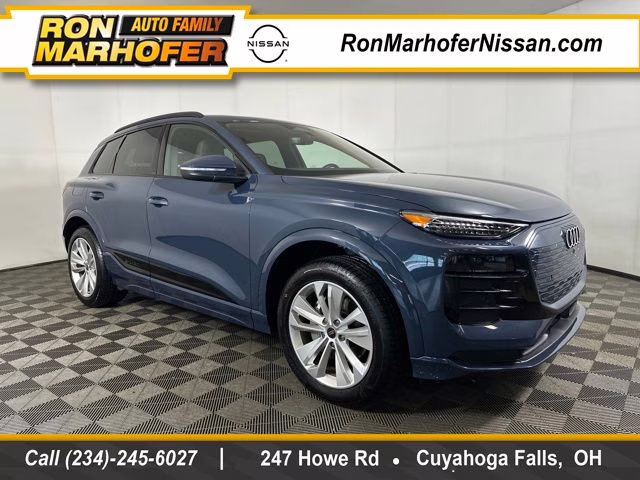 2025 Blue Metallic Audi Q6 e-tron Premium Plus RWD SUV