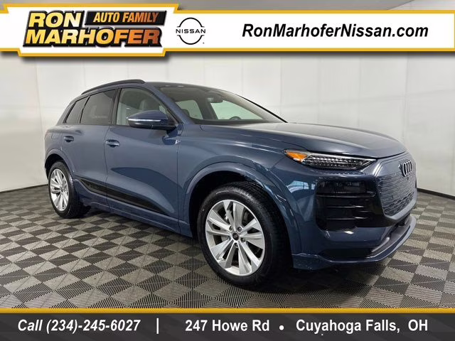 2025 Blue Metallic Audi Q6 e-tron Premium Plus RWD SUV