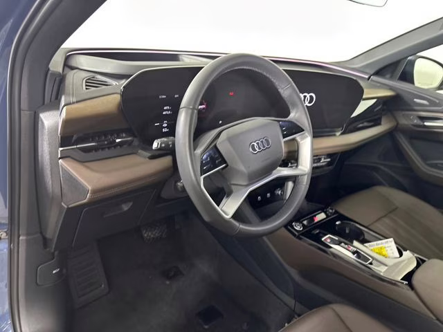 2025 Blue Metallic Audi Q6 e-tron Premium Plus RWD SUV