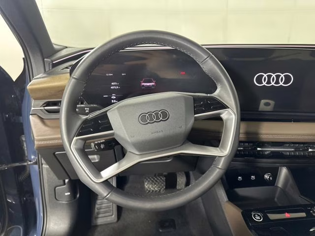 2025 Blue Metallic Audi Q6 e-tron Premium Plus RWD SUV