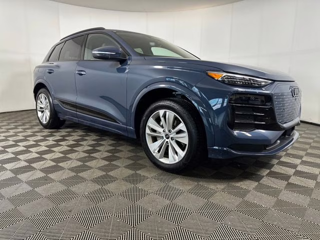 2025 Blue Metallic Audi Q6 e-tron Premium Plus RWD SUV
