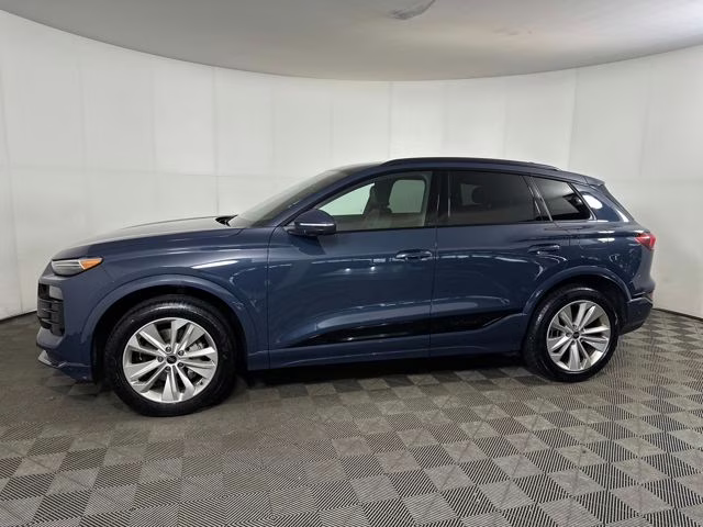2025 Blue Metallic Audi Q6 e-tron Premium Plus RWD SUV