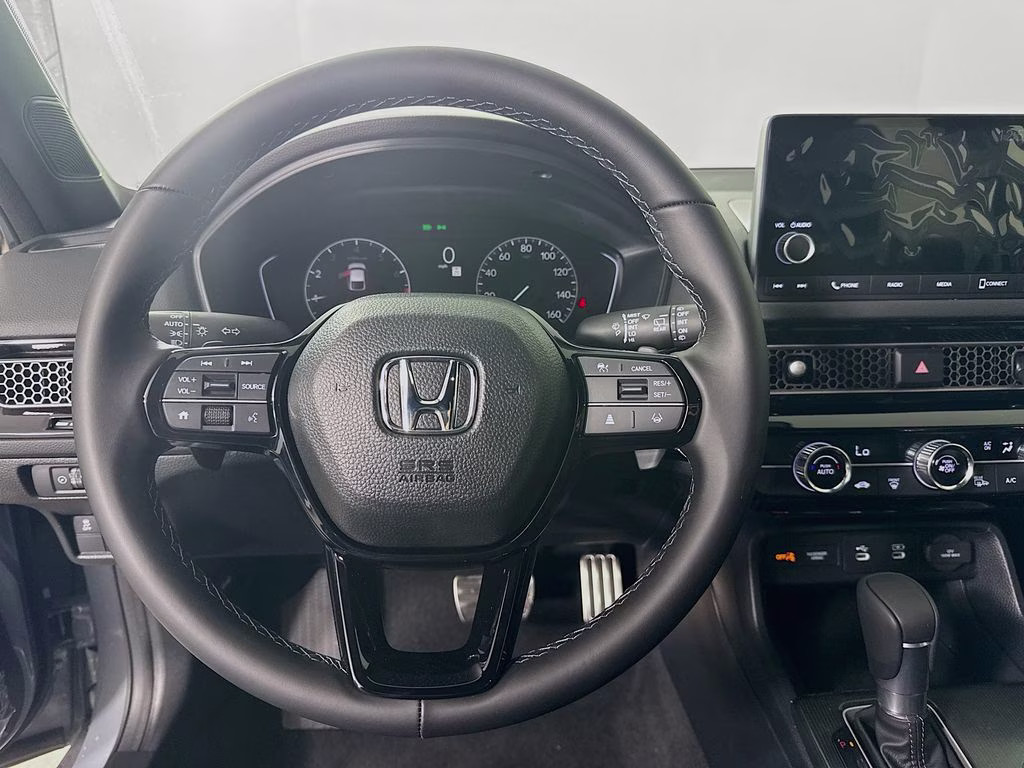 2026 Urban Gray Pearl Honda Civic Sport FWD Hatchback