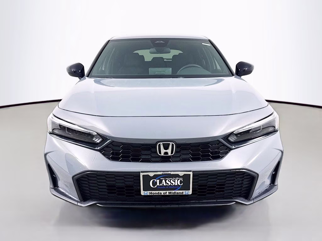2026 Urban Gray Pearl Honda Civic Sport FWD Hatchback
