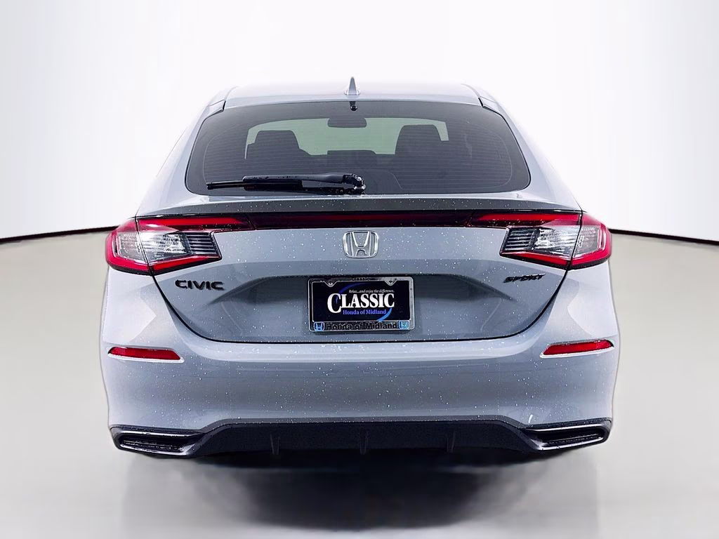 2026 Urban Gray Pearl Honda Civic Sport FWD Hatchback