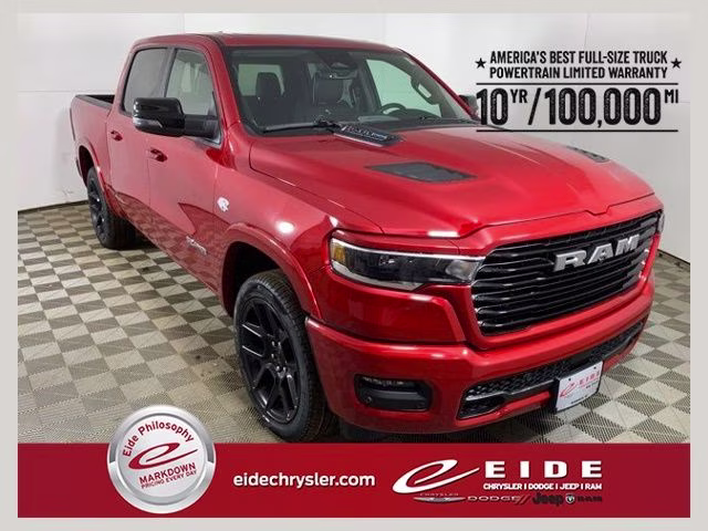 2026 Molten Red Pearlcoat Ram 1500 Laramie 4X4 Truck