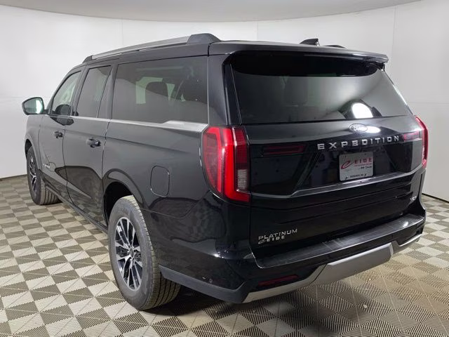 2025 Agate Black Metallic Ford Expedition Max Platinum 4X4 SUV
