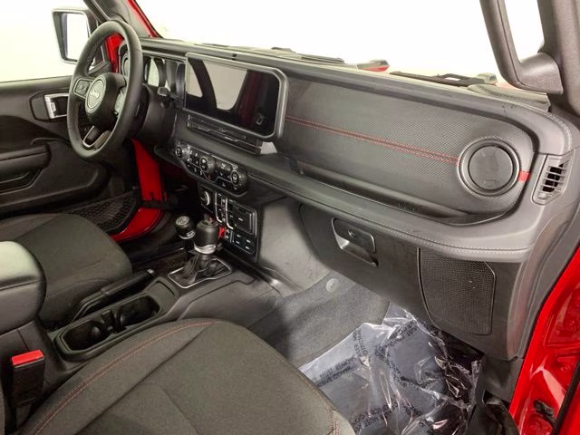 2025 Firecracker Red Clearcoat Jeep Wrangler Rubicon 4X4 SUV