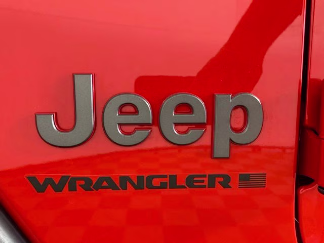 2025 Firecracker Red Clearcoat Jeep Wrangler Rubicon 4X4 SUV