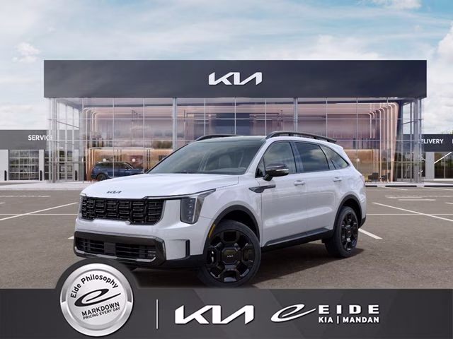 2026 Glacial White Pearl Kia Sorento X-Line EX AWD SUV