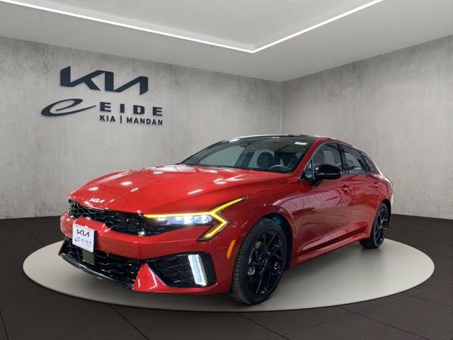 2026 Runway Red Kia K5 GT-Line AWD Sedan