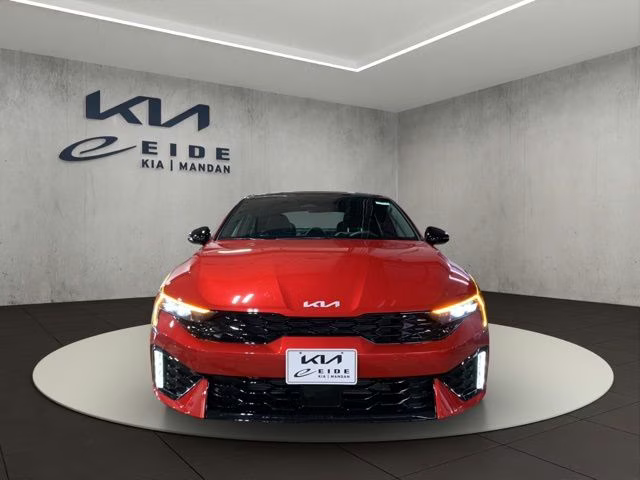 2026 Runway Red Kia K5 GT-Line AWD Sedan