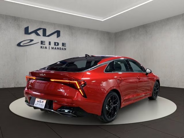 2026 Runway Red Kia K5 GT-Line AWD Sedan