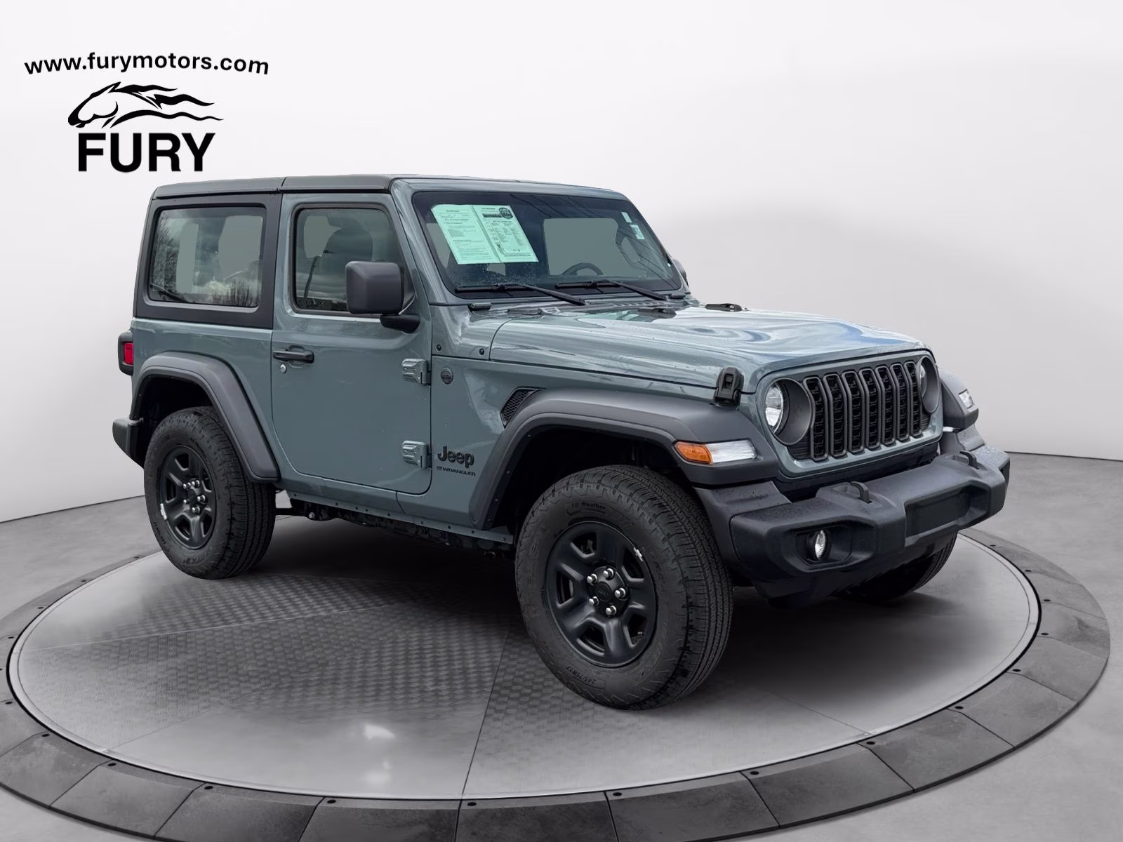 2024 Anvil Clear Coat Jeep Wrangler Sport 4X4 SUV