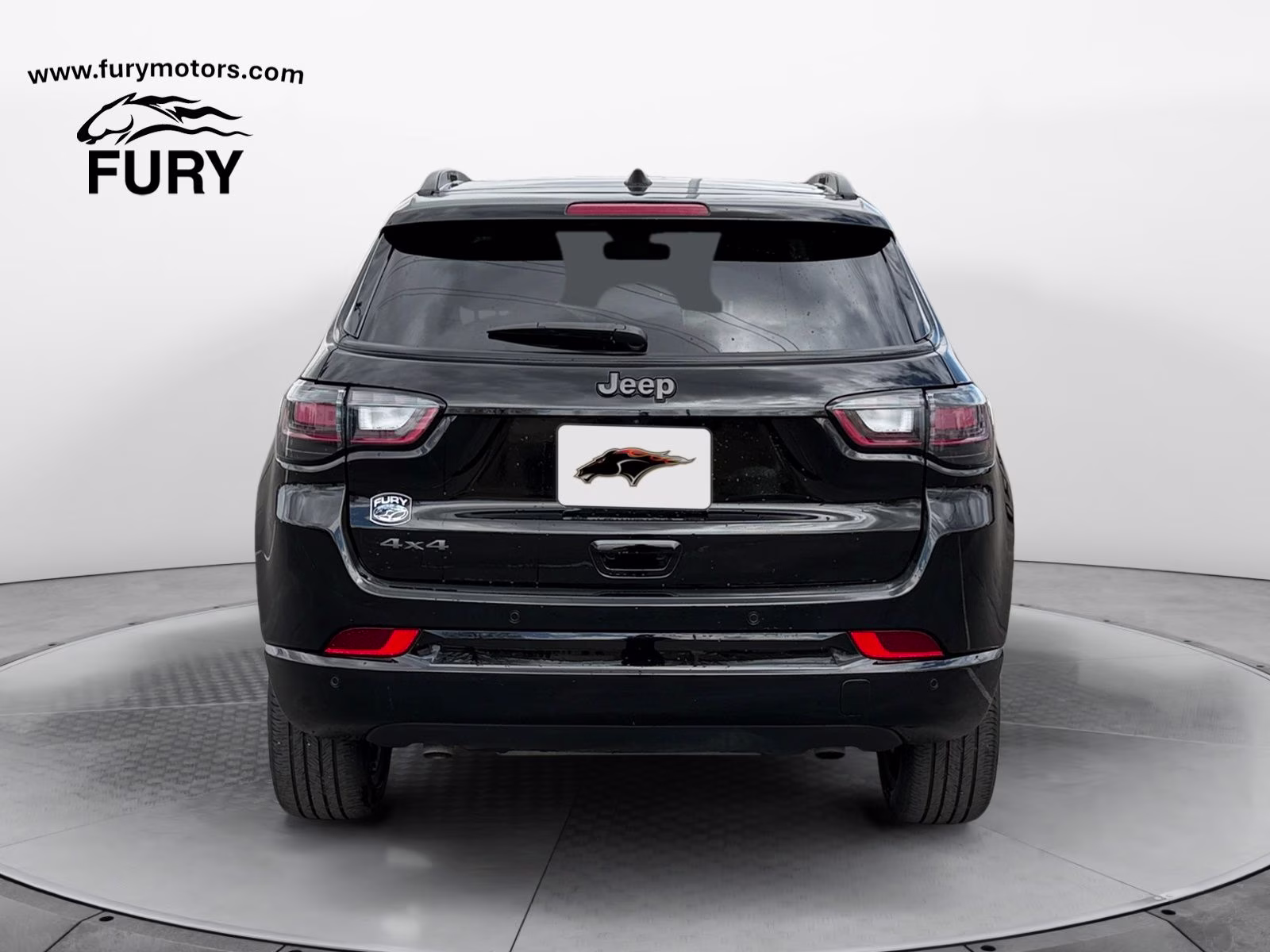 2025 Diamond Black Crystal Pearlcoat Jeep Compass Limited 4X4 SUV