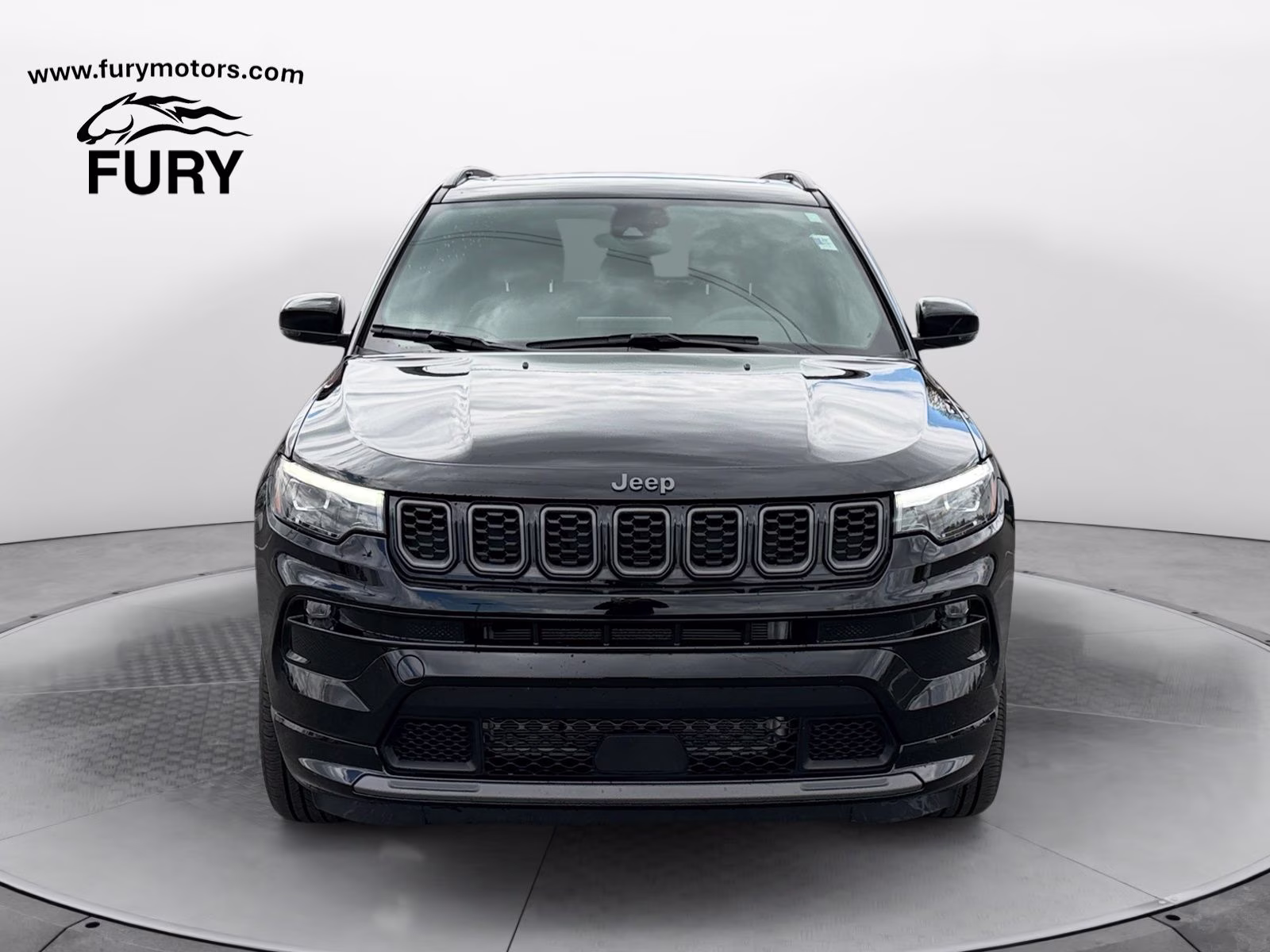 2025 Diamond Black Crystal Pearlcoat Jeep Compass Limited 4X4 SUV