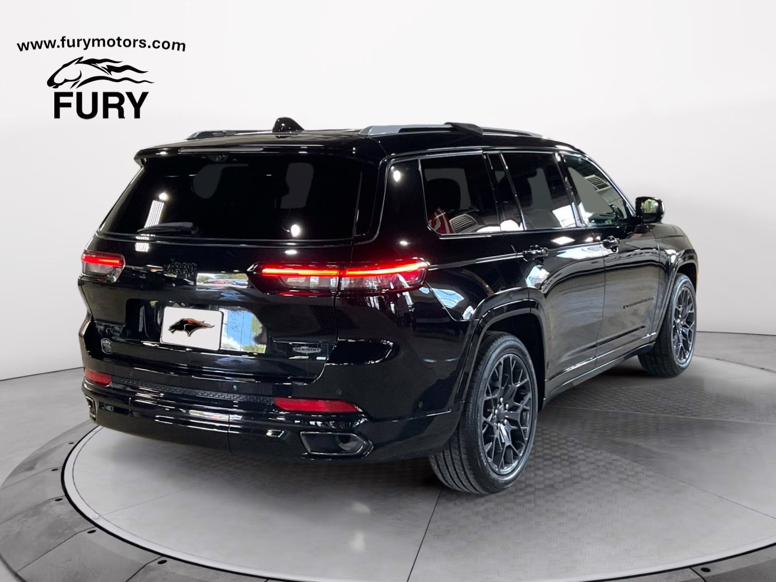 2023 Diamond Black Crystal Pearlcoat Jeep Grand Cherokee L Summit 4X4 SUV