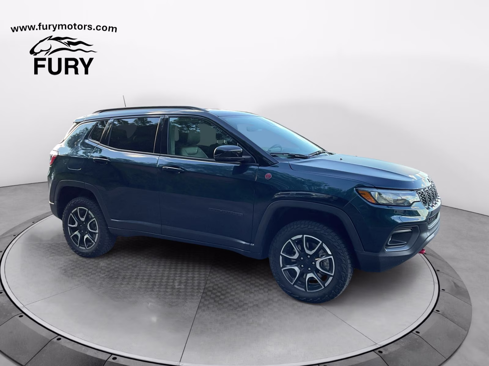 2024 Fathom Blue Pearlcoat Jeep Compass Trailhawk 4X4 SUV
