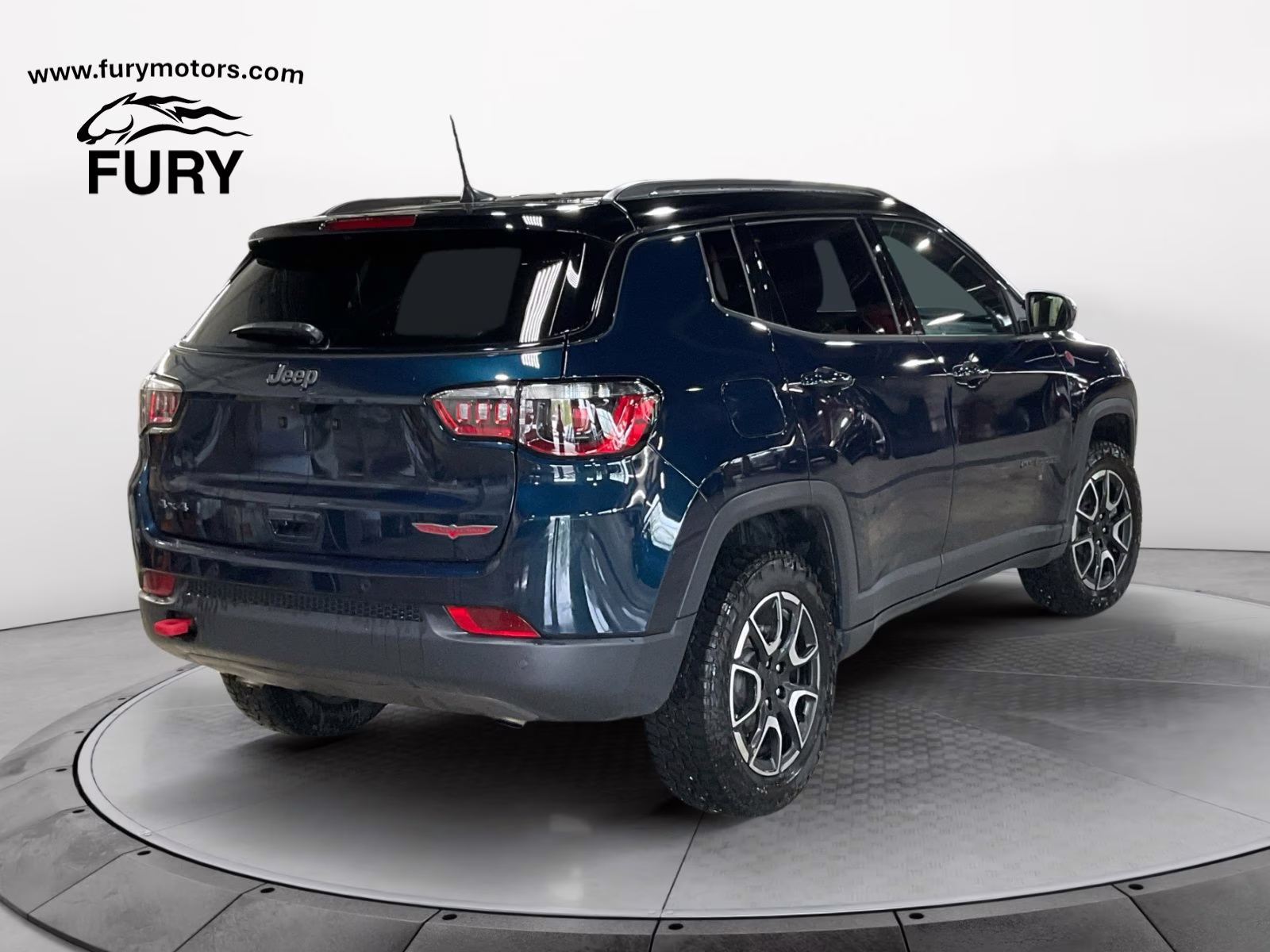2024 Fathom Blue Pearlcoat Jeep Compass Trailhawk 4X4 SUV