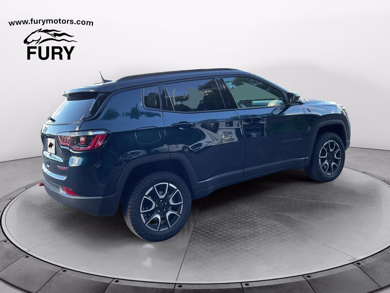 2024 Fathom Blue Pearlcoat Jeep Compass Trailhawk 4X4 SUV