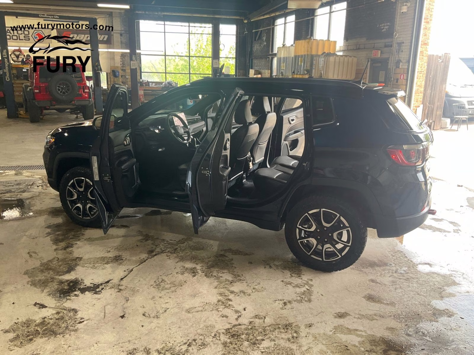 2024 Fathom Blue Pearlcoat Jeep Compass Trailhawk 4X4 SUV