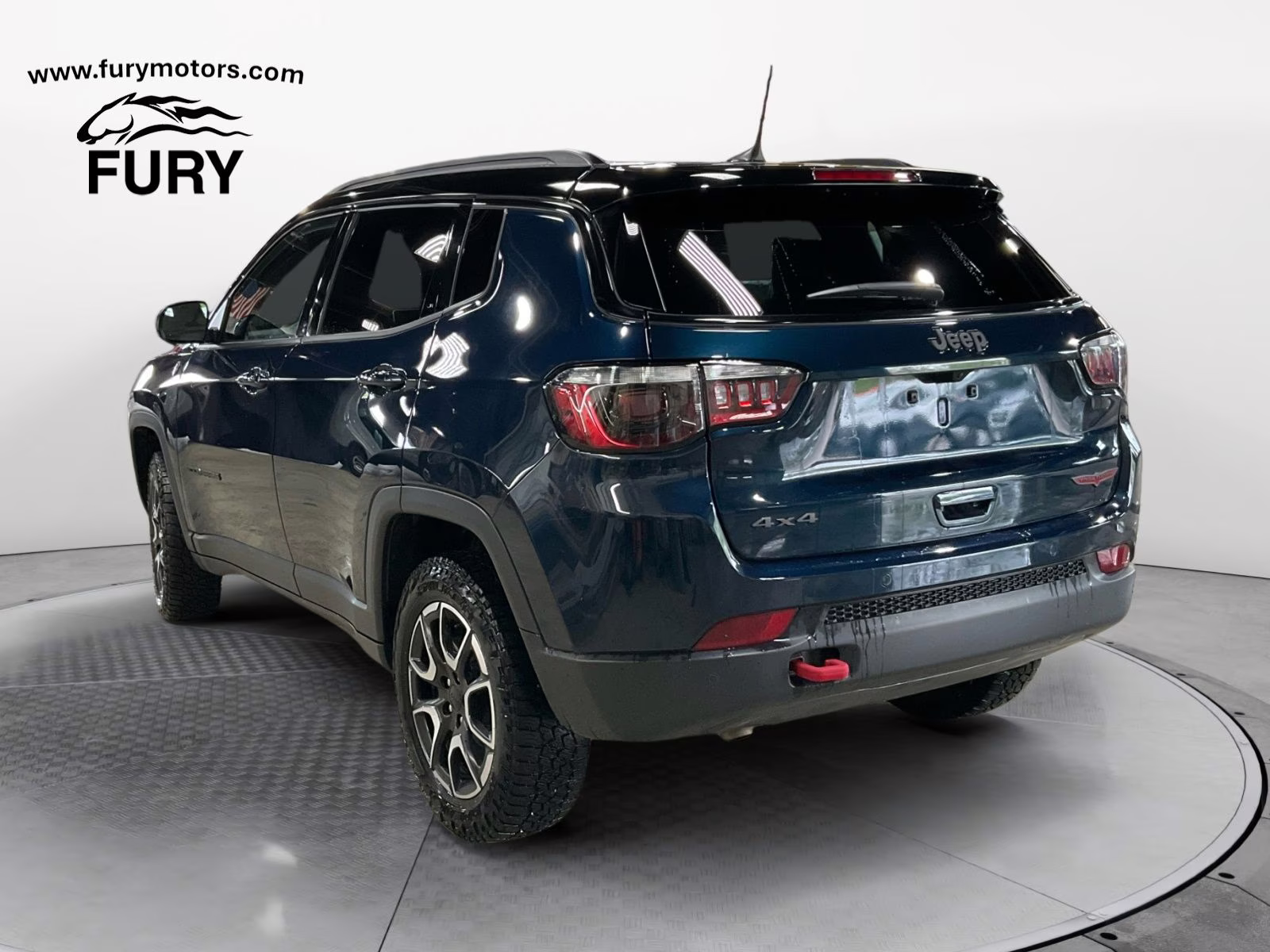2024 Fathom Blue Pearlcoat Jeep Compass Trailhawk 4X4 SUV